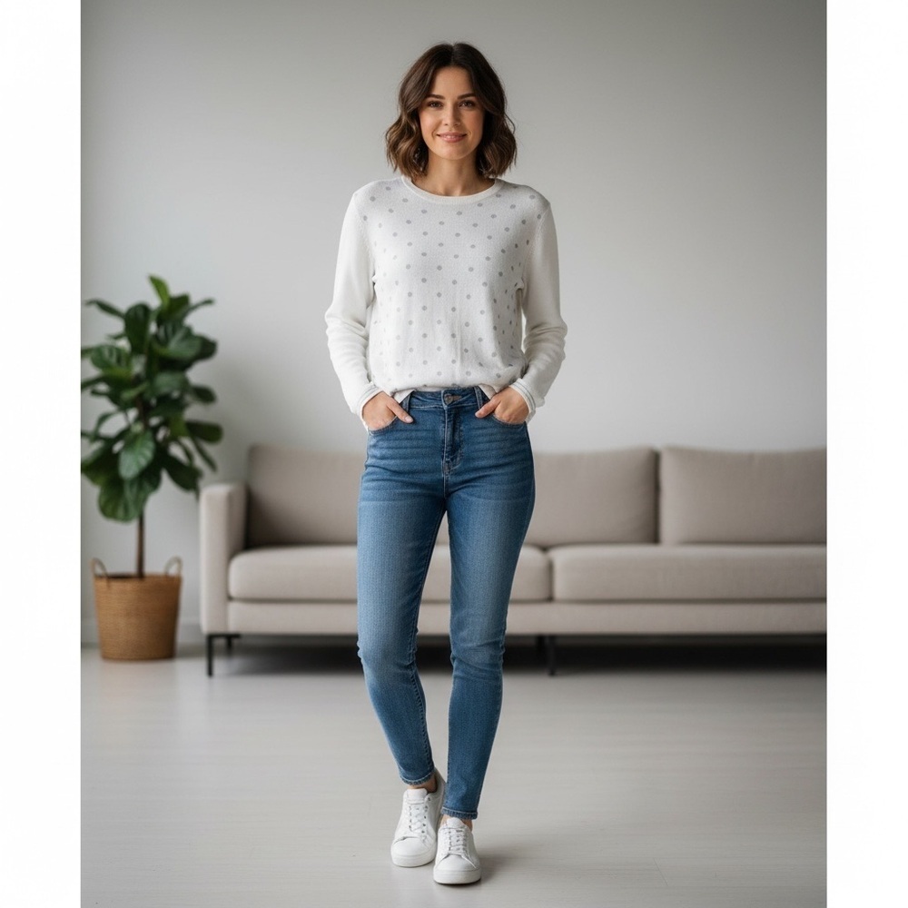 Tommy Hilfiger Light Gray Sweater